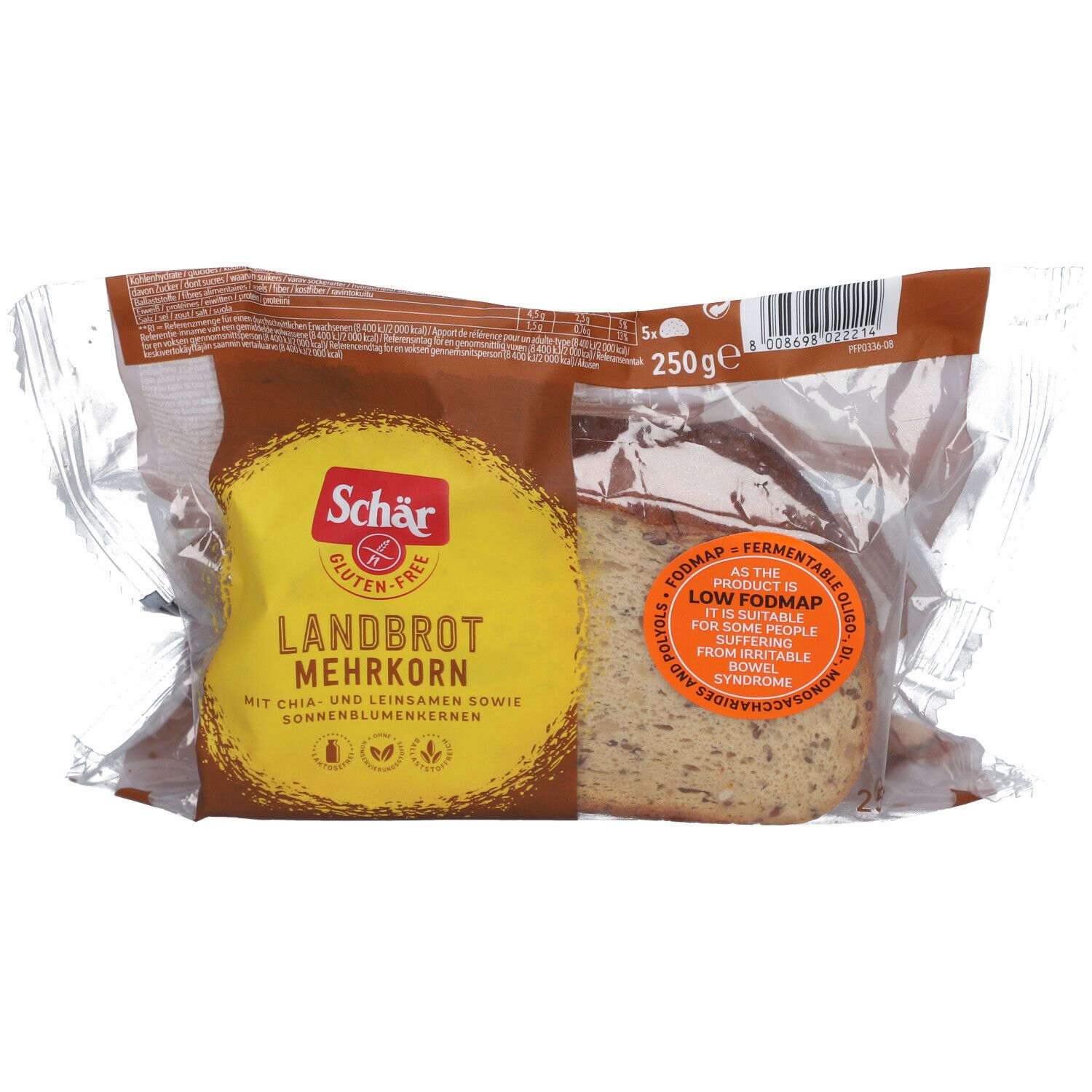 Schär Gluten Free Pain campagnard aux graines 250 g Autre