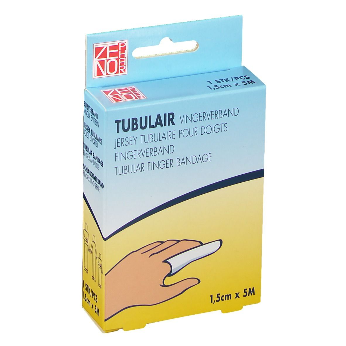 ZENO PHAR TUBULAIR 1,5 cm x 5 m 1 pc(s) Bandage(S)
