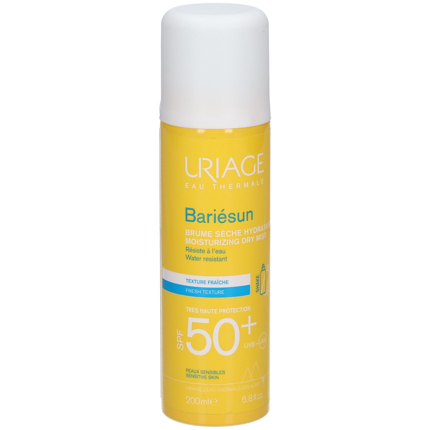 URIAGE Bariésun Brume sèche SPF50+ 200 ml Spray