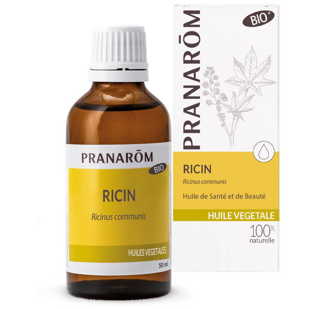 Pranarôm Huile Végétale Ricin Bio 50 ml