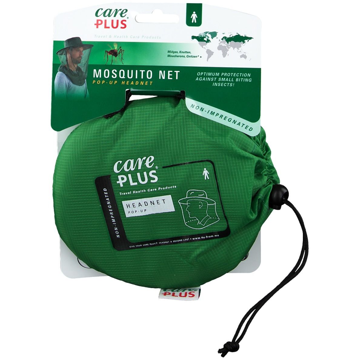 Care Plus Moustiquaire de Tête Pop-Up Set(S) 1 pc(s)