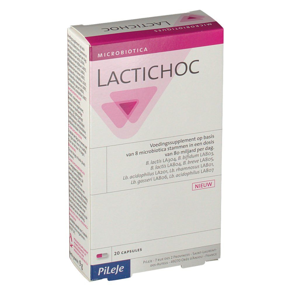 Pileje Lactichoc Capsule(S) 20 Pc(S) Enfants