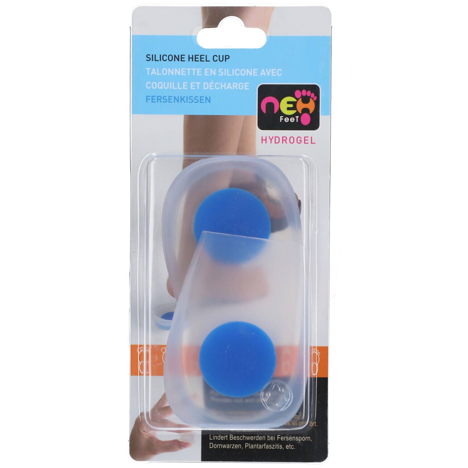 NEH Feet talonnette en silicone avec cupule et décharge Mediana 1 pc(s) Semelles Intérieures