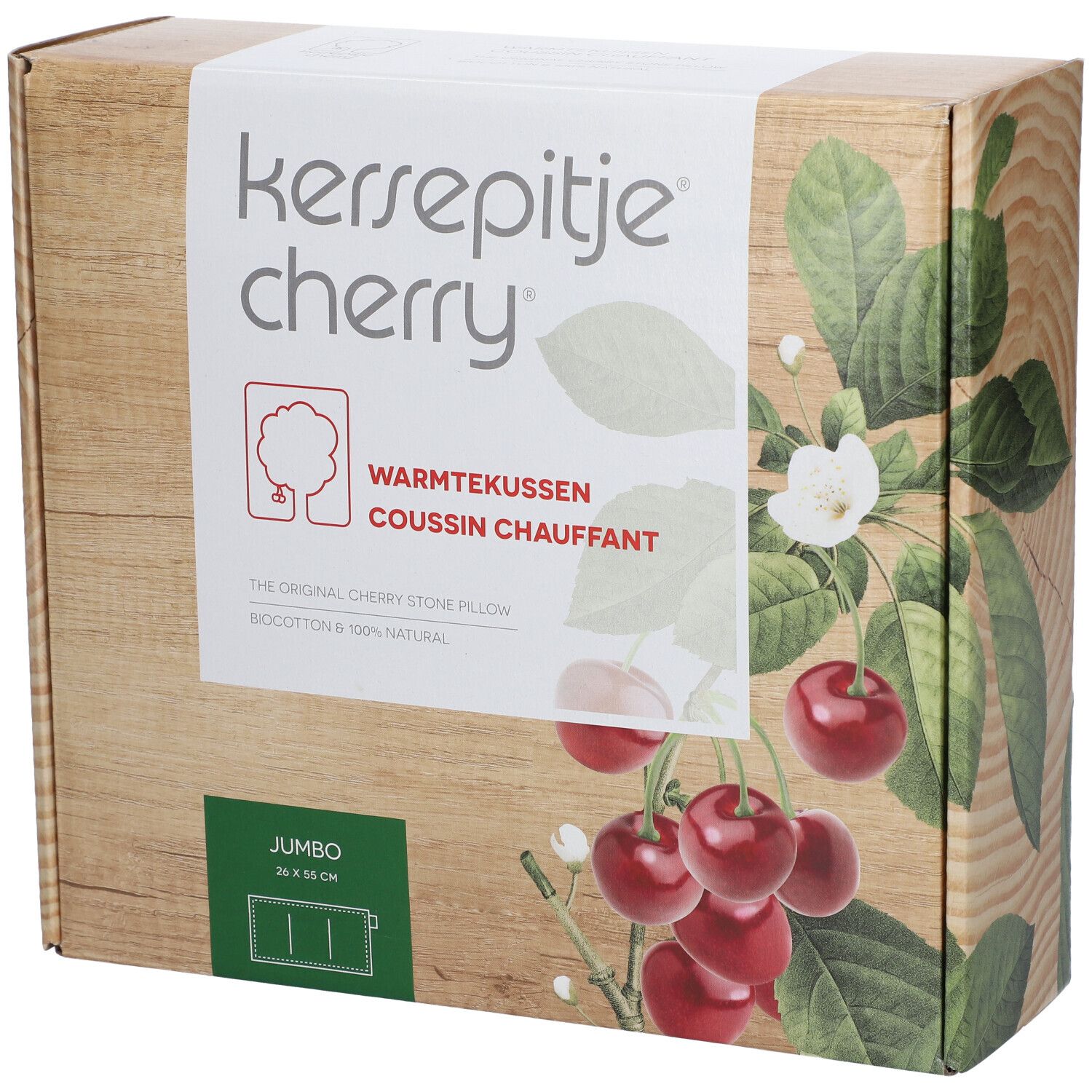 ACA Kersenpitje Coussin chauffant Jumbo 26 x 55 cm 1 pc(s) Coussin Chauffant