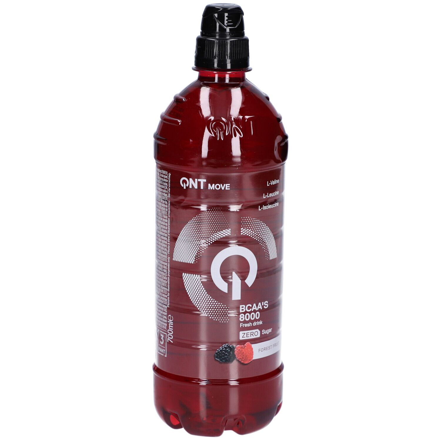 Qnt Bcaa's 8000 Mg Zéro Calorie Fruits Des Bois Jus 700 Ml Enfants