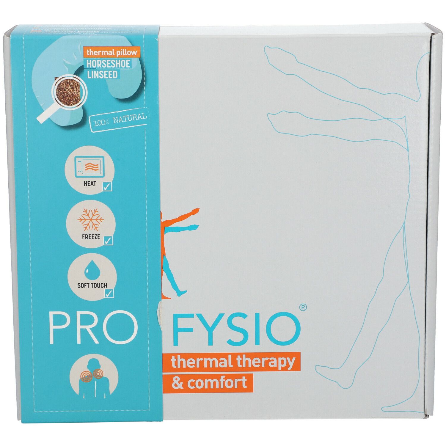 ProFysio Coussin thermique aux graines de lin 1 pc(s) Coussin Chauffant