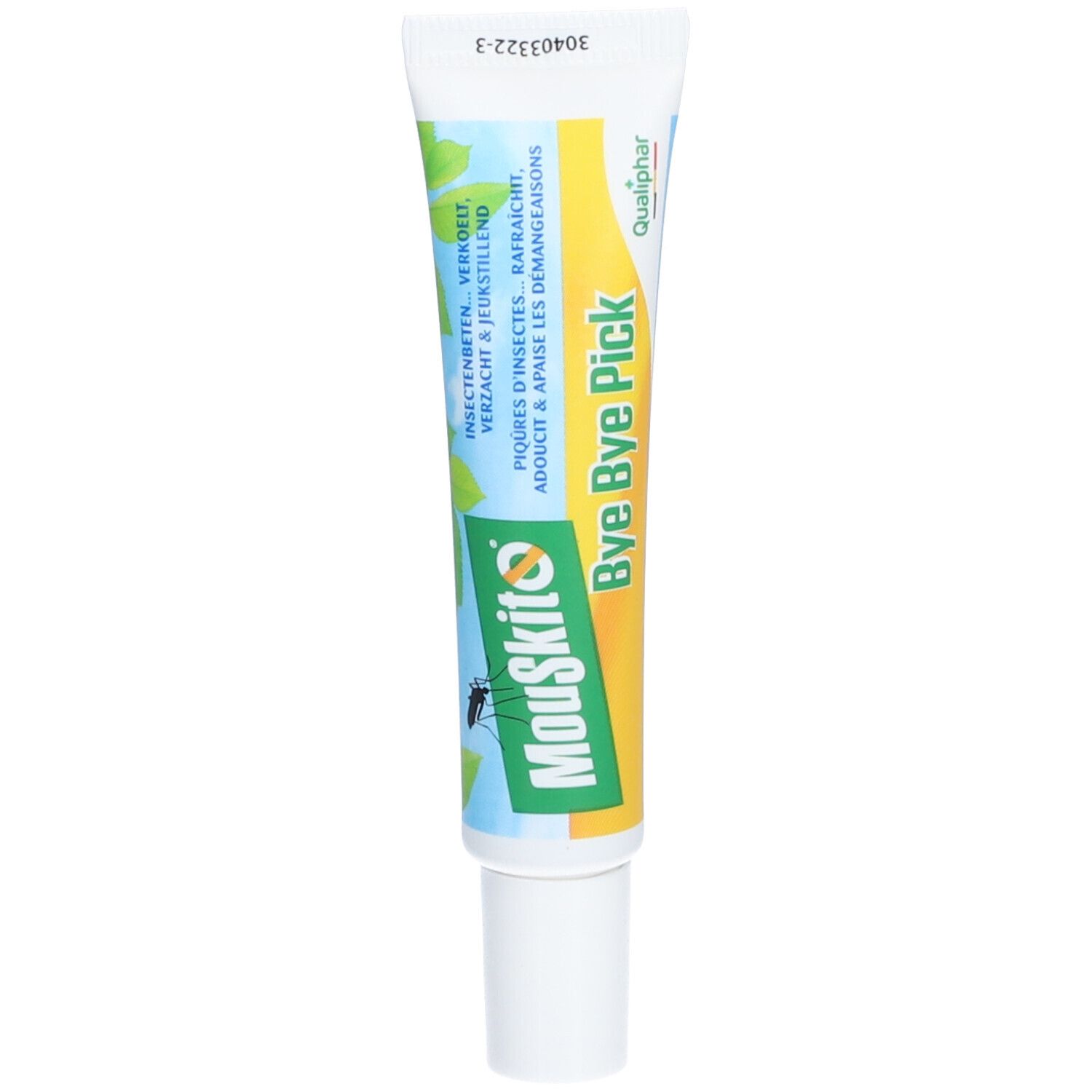 Mouskito Bye Bye Pick Roller | Raffraîchit et apaise les démangeaisons après piqûres d'insectes 15 ml Solution(S)