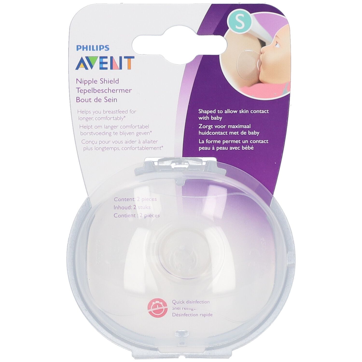 Avent Protège-mamelons Petits 2 pc(s) Accessoire(S)