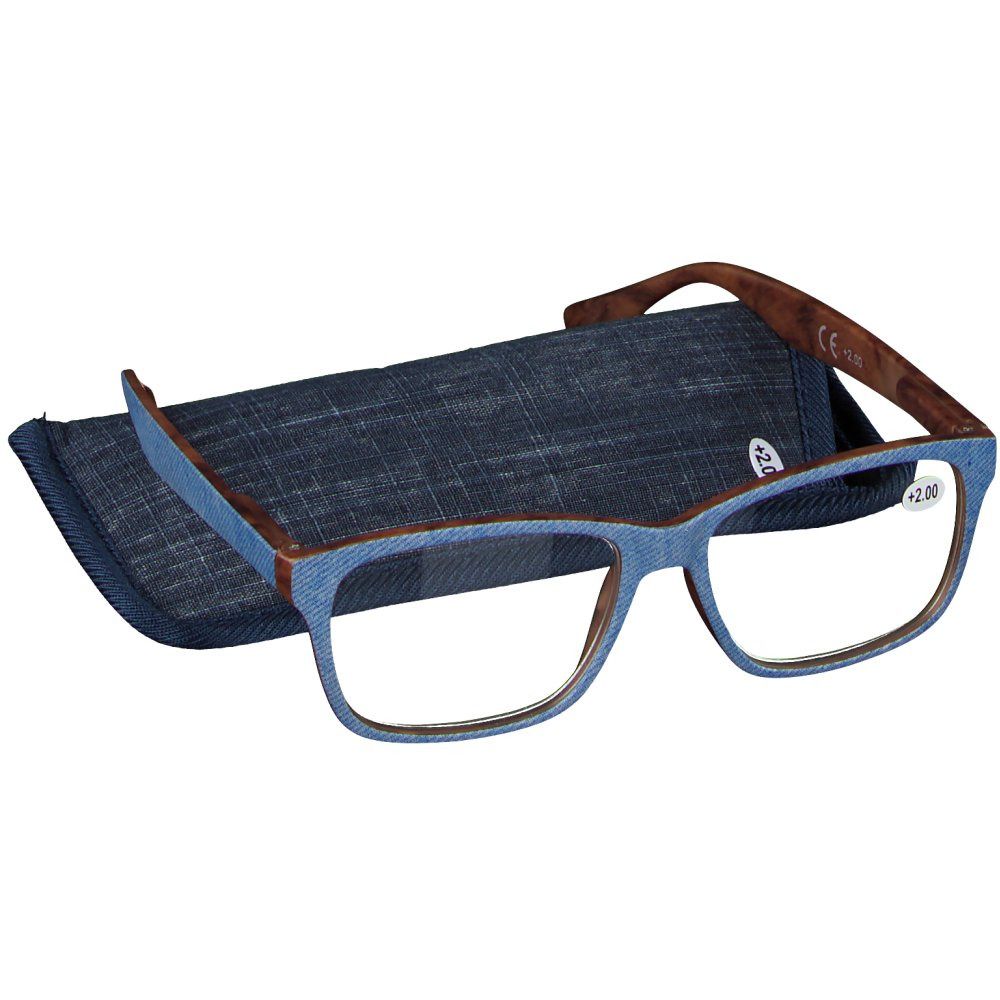 Pharma Glasses Lunettes de lecture Palerma Jeans + 2.00 1 pc(s)