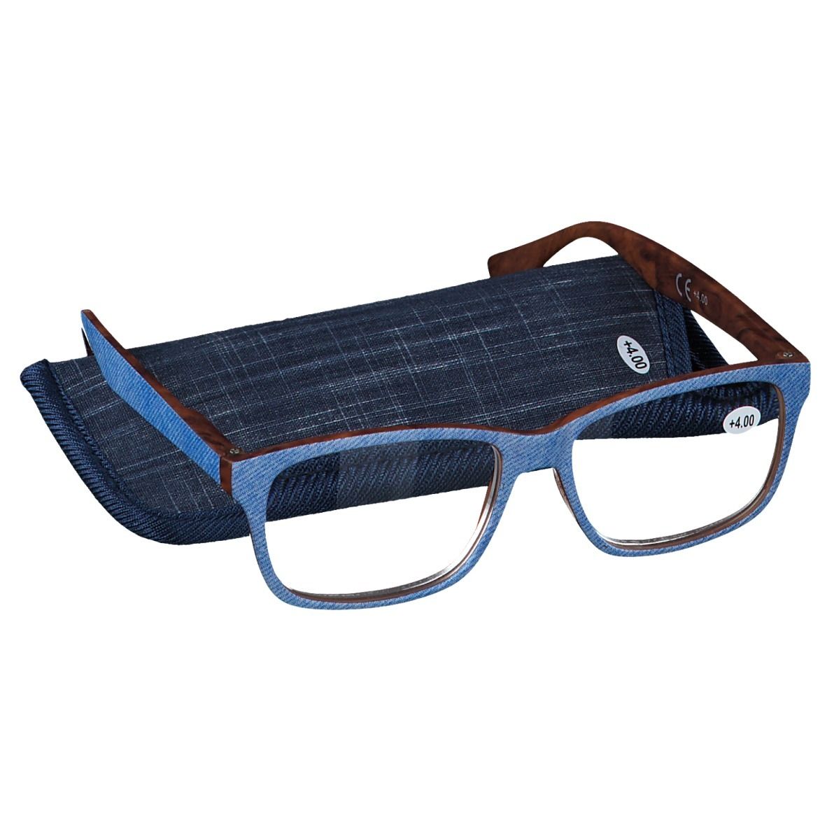 Pharma Glasses Lunettes Palerma Jeans +4.00 1 pc(s) Lunettes