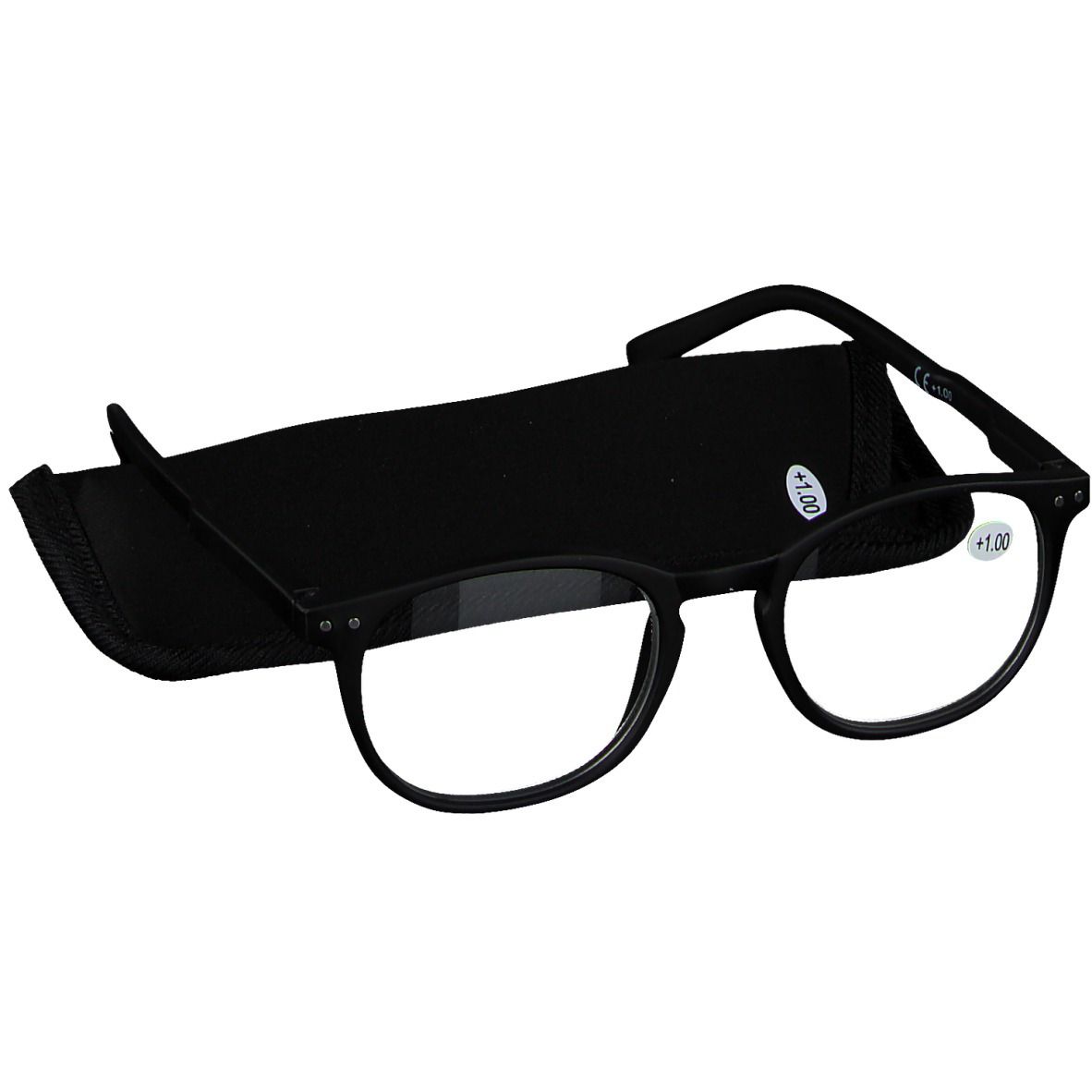 Pharma Glasses Lunettes de lecture noir + 1.00 1 pc(s)