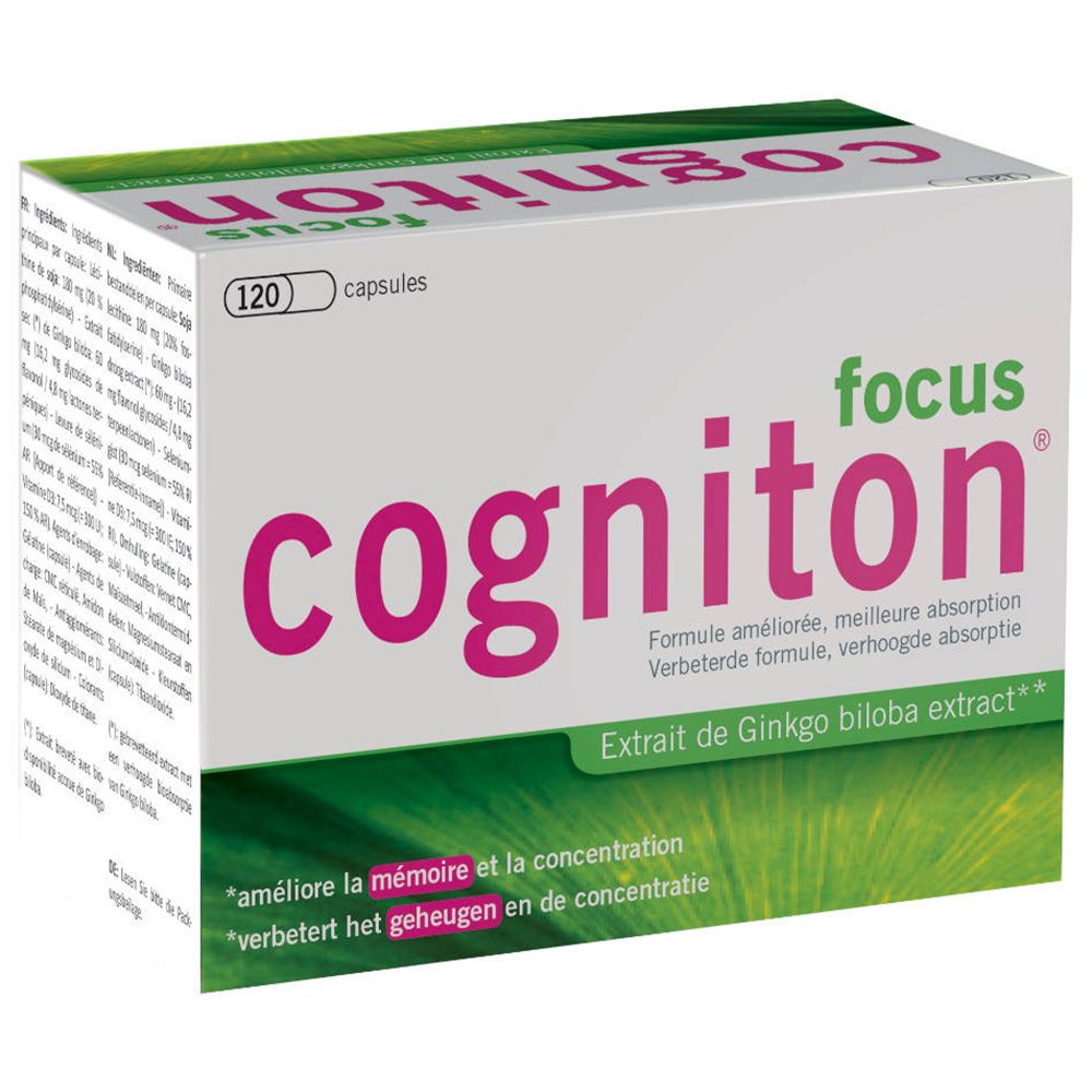 Cogniton Focus Mémoire & Concentration Capsule(S) 120 pc(s)