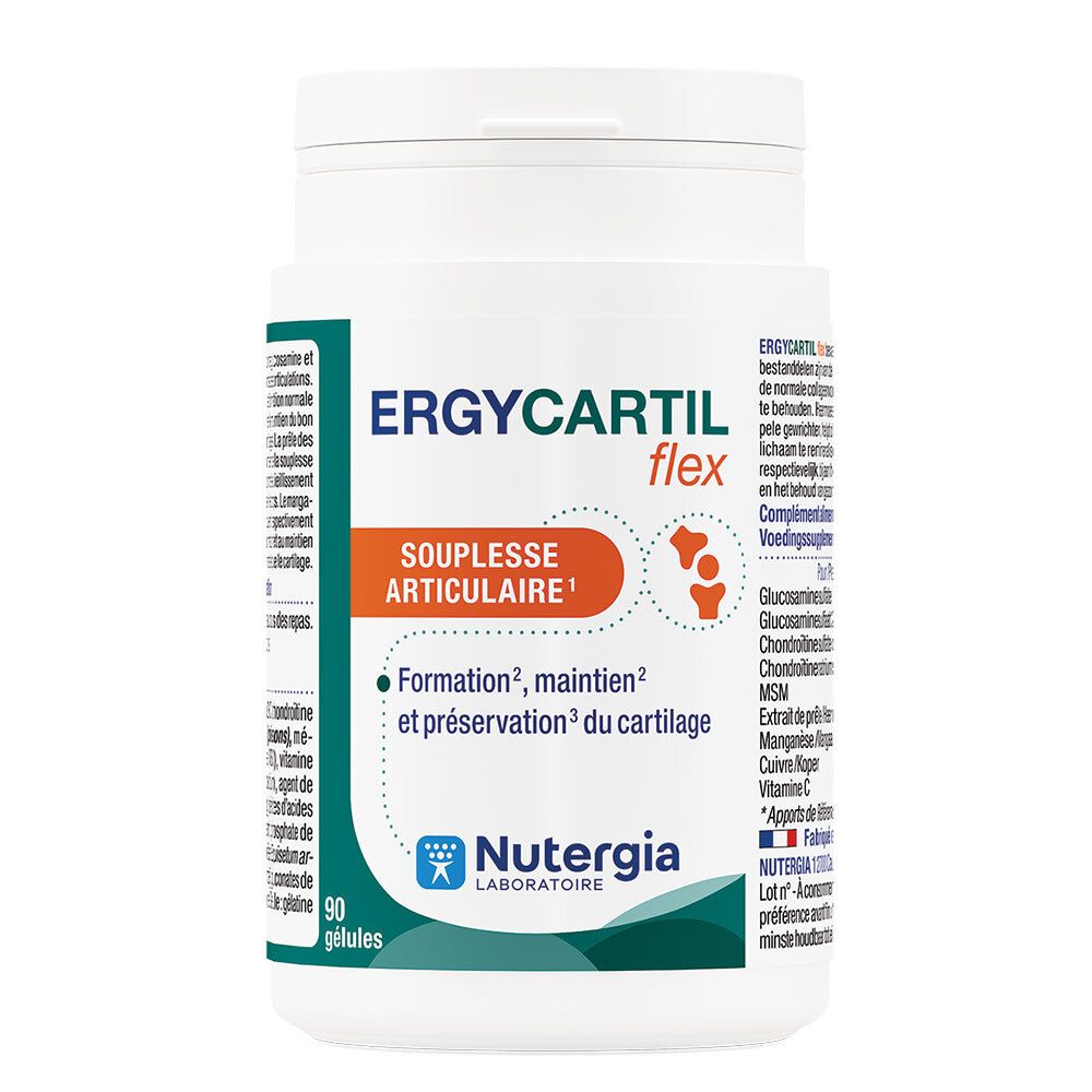 Laboratoire Nutergia Nutergia Ergycartil Flex Capsule(S) 90 Pc(S) Enfants