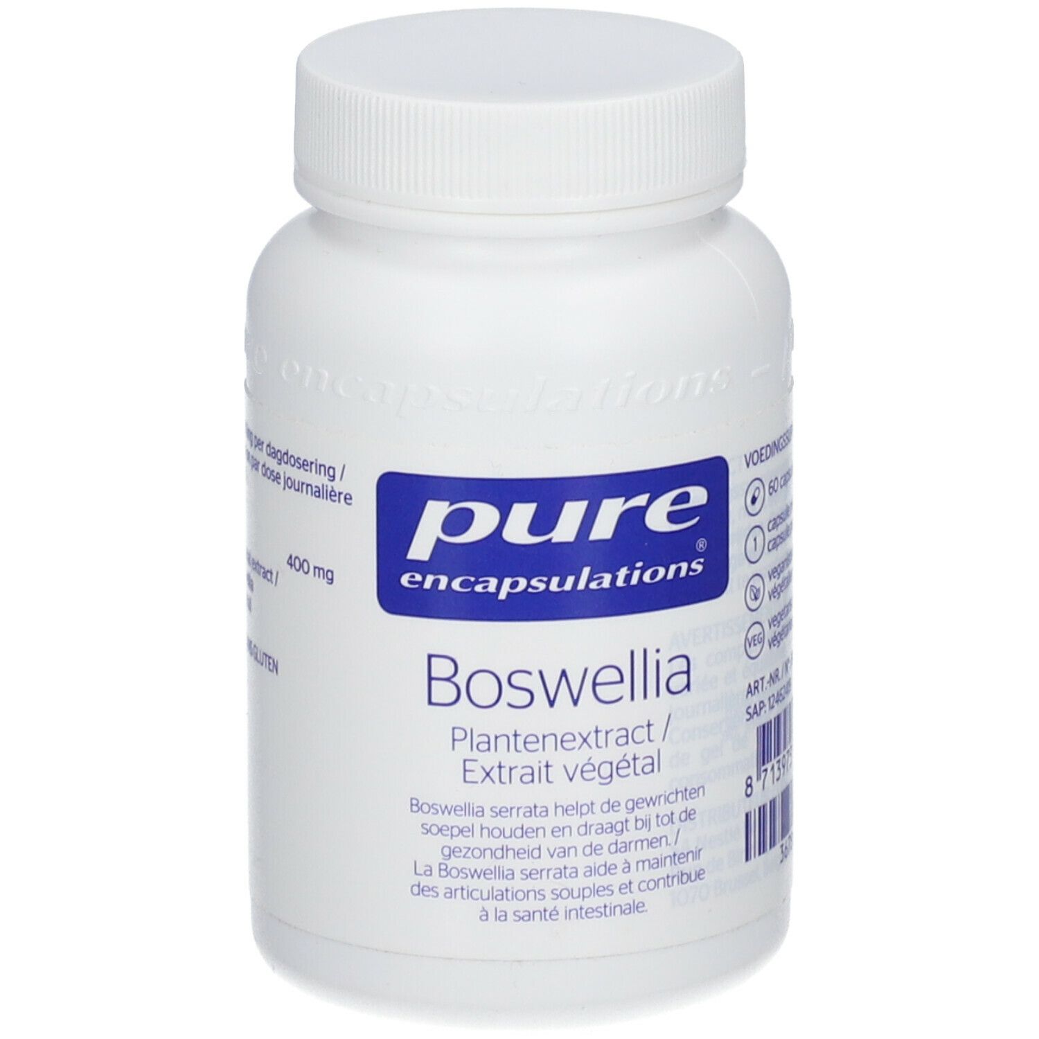 pure encapsulations Boswelia Extrait végétal 60 pc(s) Capsule(S)