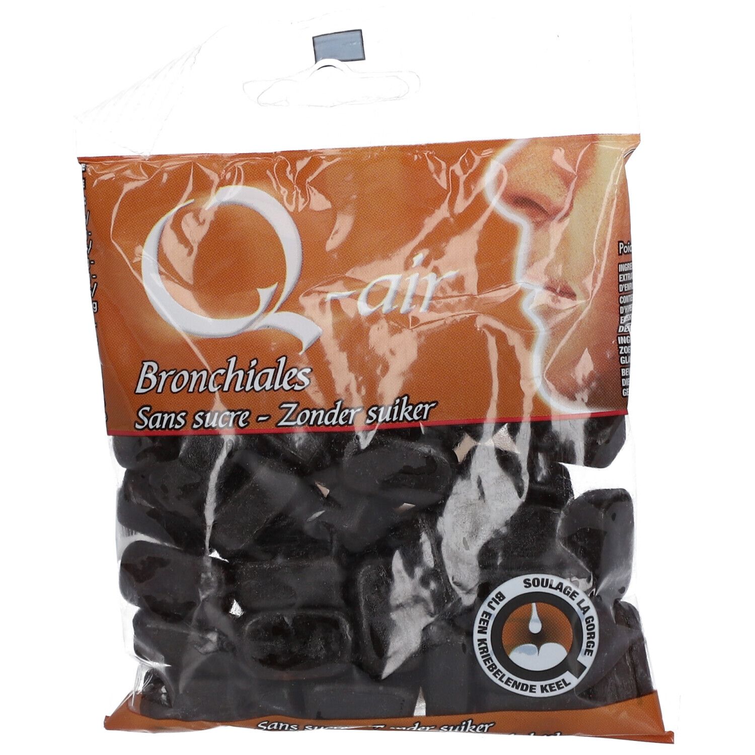 Q-Air Pastilles bronchiales sans sucre 85 g Pastille(S)