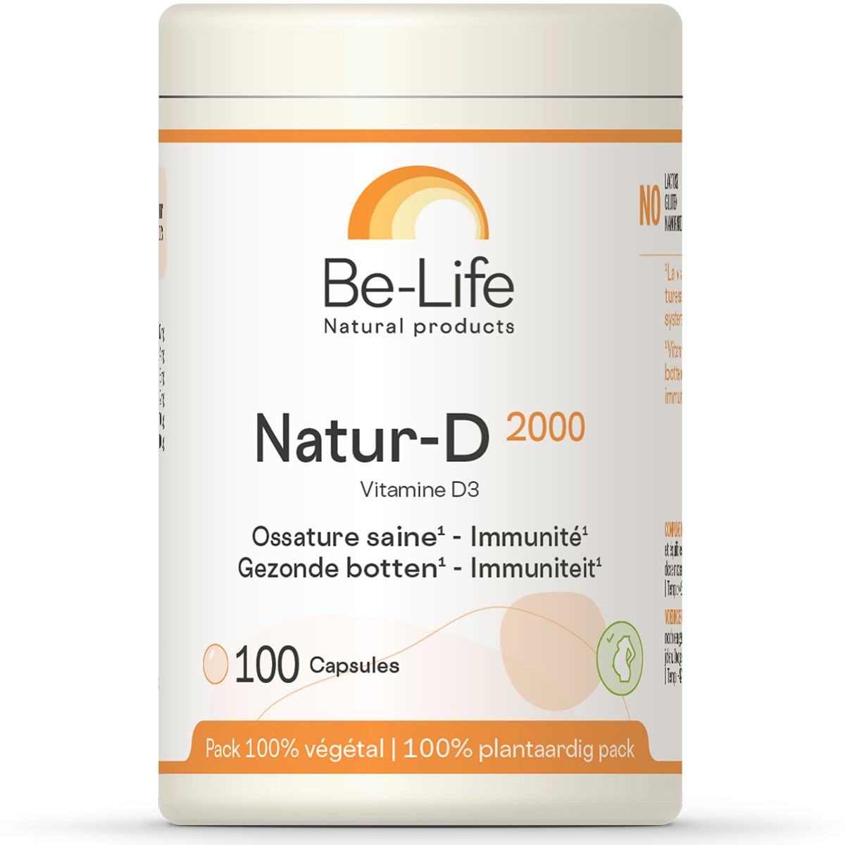 Be-Life Naturel-D 2000 Capsule(S) 100 Pc(S) Enfants