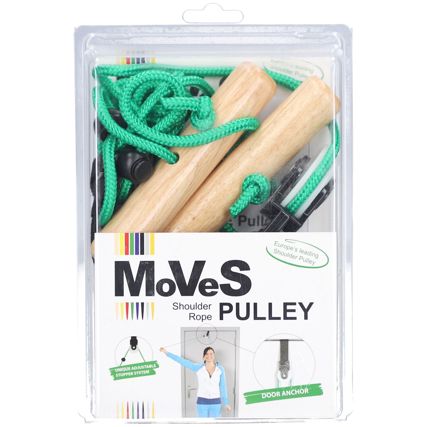 adhome MoVeS Poulie pour exercices épaule avec fixation porte Accessoire(S) 1 pc(s)