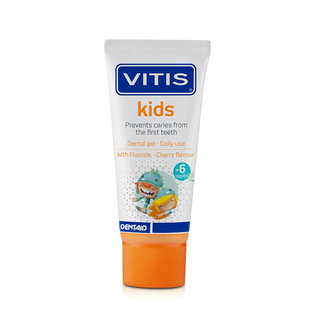 Vitis Vitis® Dentifrice Gel Cerise Dentifrice(S) 50 Ml Enfants