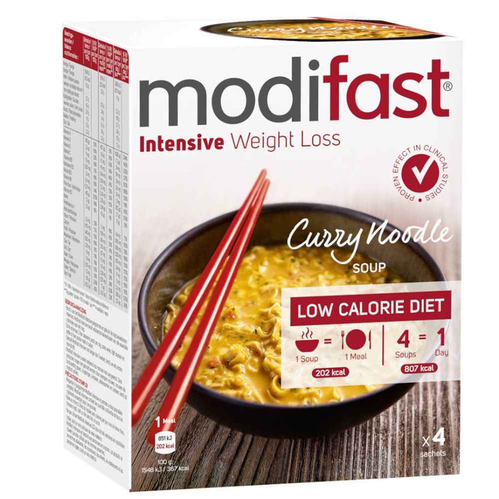 Modifast® Soupe de Nouilles Curry Sachet(S) 4x55 g