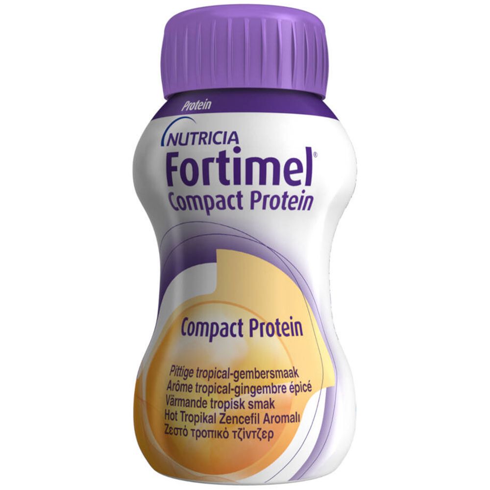 Fortimel® Compact Protein Arôme Tropical-Gingembre épicé 4x125 ml solution(s) buvable(s)