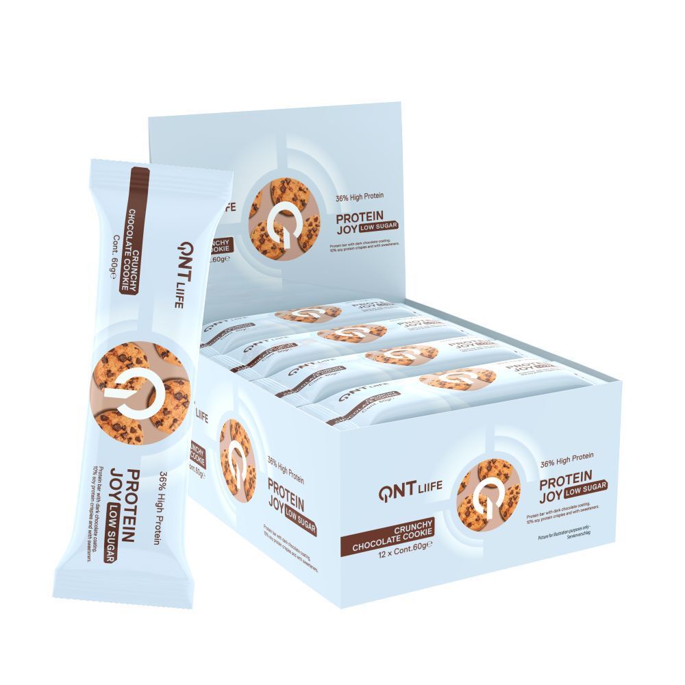 Qnt Protein Joy Barre Cookie Croquant Au Chocolat Poudre 60 G Enfants - Image 4