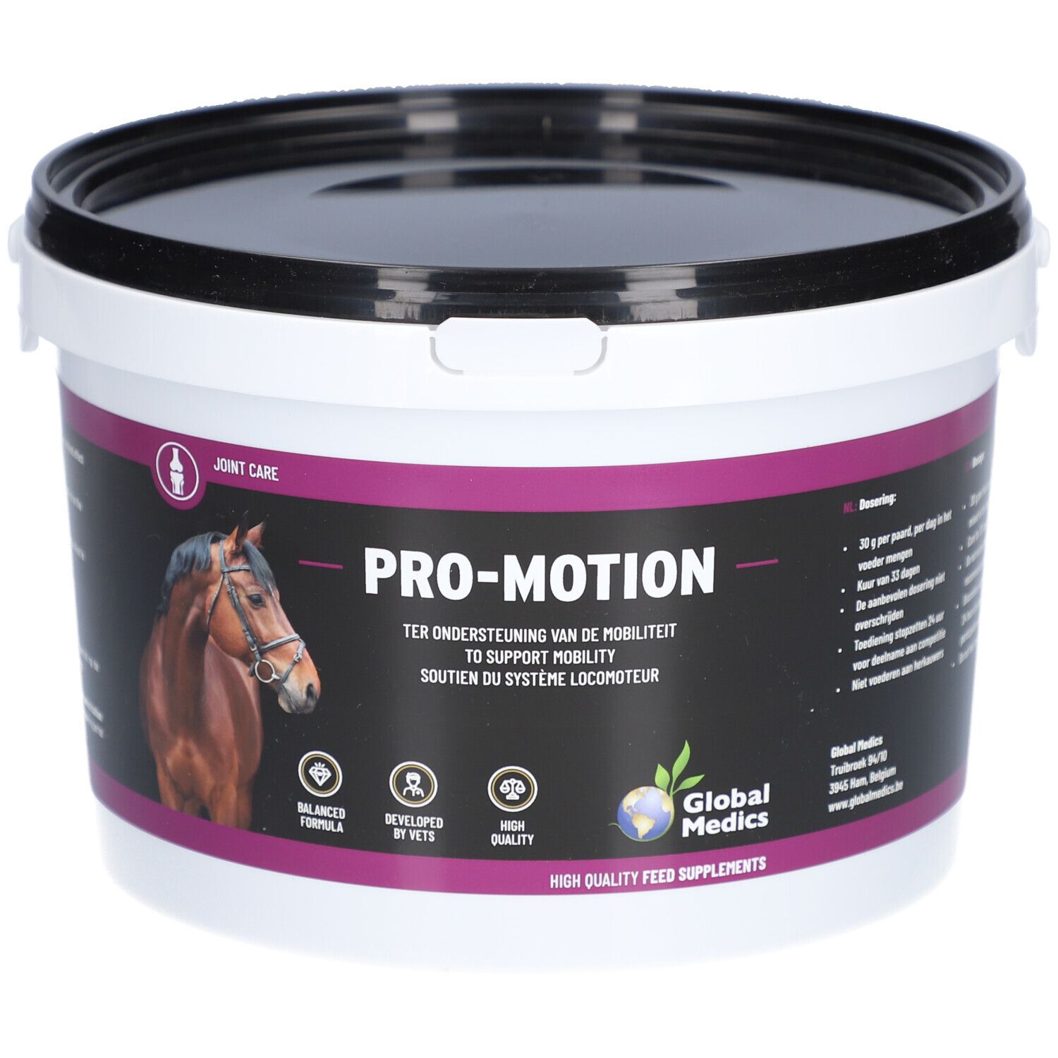 Global Medics Pro-Motion Poudre 1 kg
