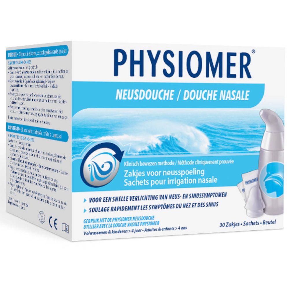 Physiomer Douche Nasale Sachets Pour Irrigation Sachet(S) 30 Pc(S)