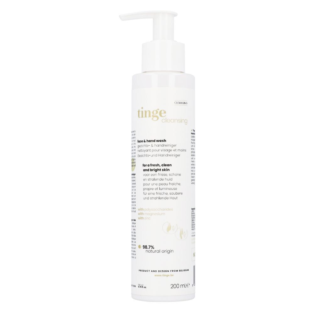 Tinge Nettoyant pour le Visage et les Mains 200 ml Produit(S) Nettoyant(S)