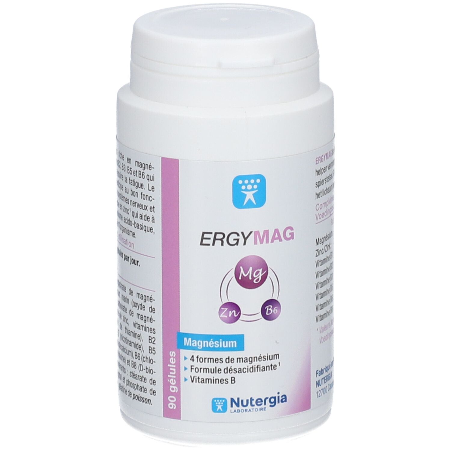 Nutergia Ergymag : Magnésium + Zinc Capsule(S) 90 Pc(S) Enfants