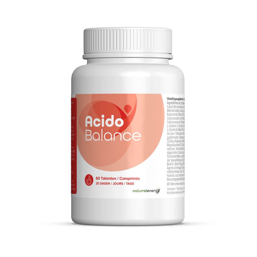 Natural Energy ACIDO BALANCE 60 pc(s) Comprimé(S)