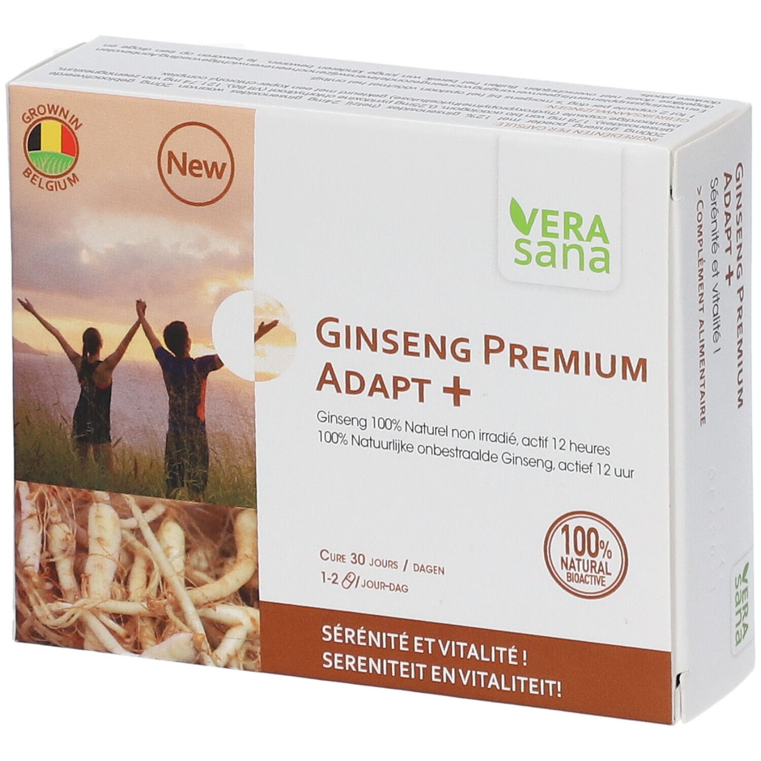 VERA SANA Ginseng Premium Adapt + 30 pc(s) Capsule(S)