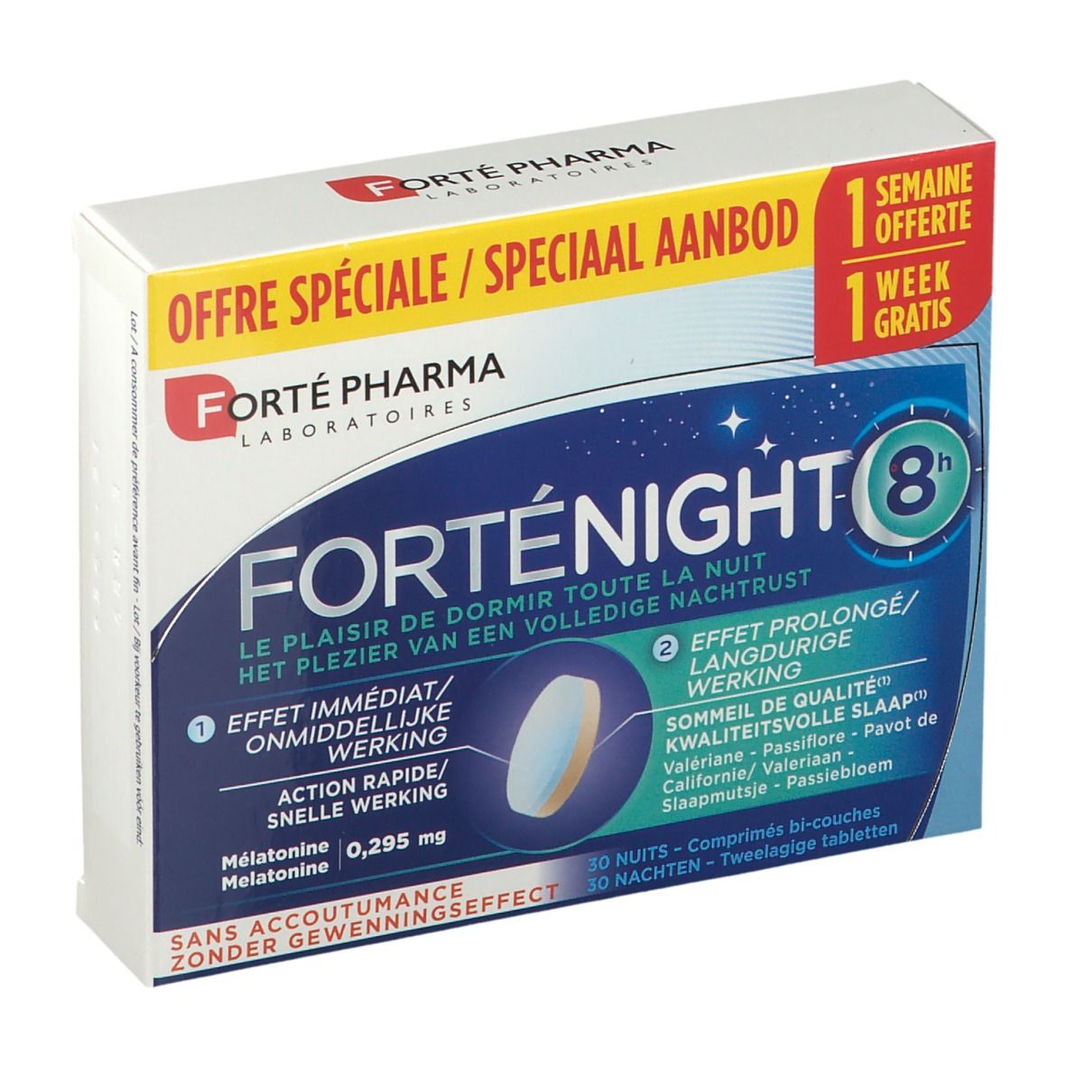 Forté Pharma Forténight 8H - 1 Semaine Offerte Comprimé(S) 30 Pc(S) Enfants