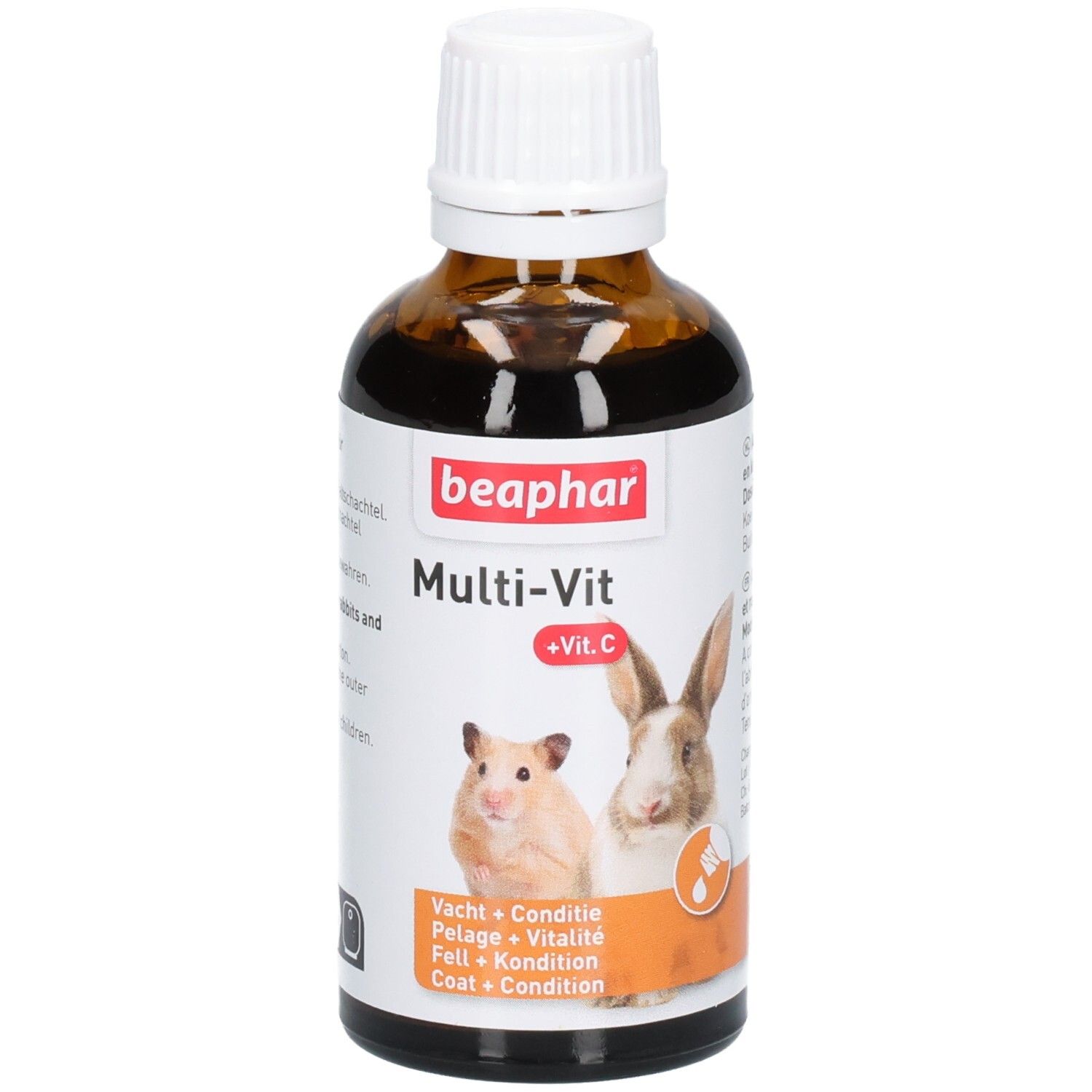 Beaphar Multi-Vit Lapins + Rongeurs Aliment 50 Ml