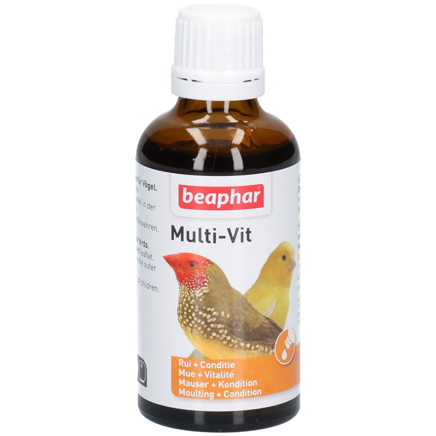 Beaphar Multi-Vit Oiseaux Aliment 50 Ml