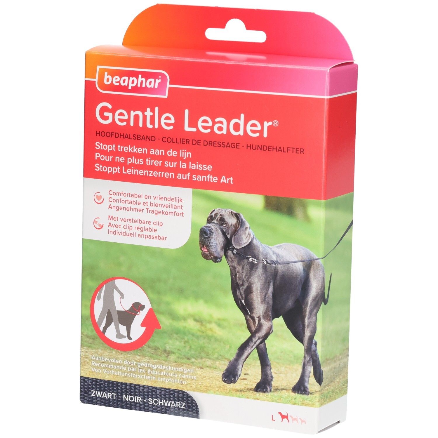 Beaphar Gentle Leader Collier de Dressage Noir Grand Chien 1 pc(s) Collier(S)