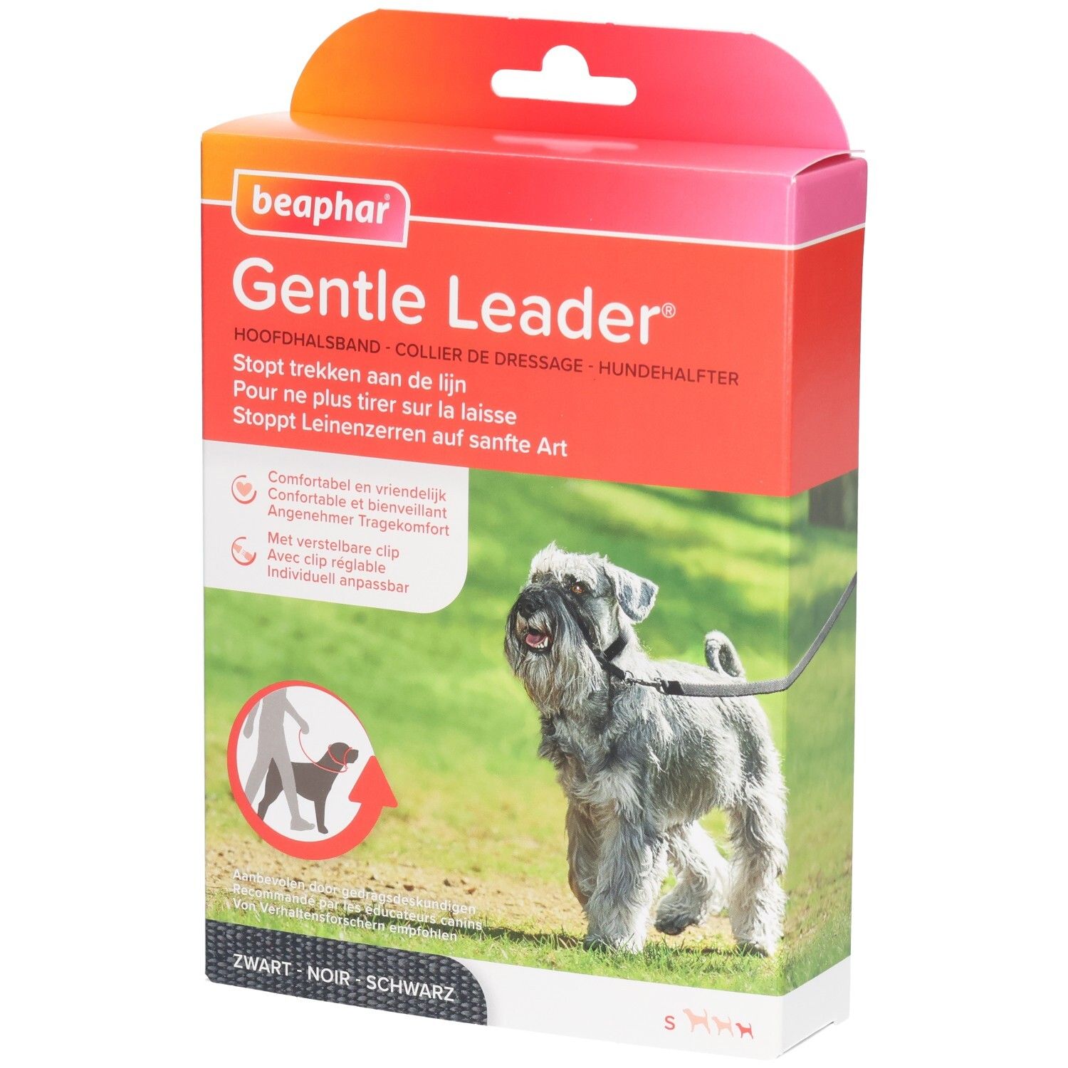 Beaphar Gentle Leader Collier de Dressage Noir Petit Chien/Chiot 1 pc(s) Collier(S)