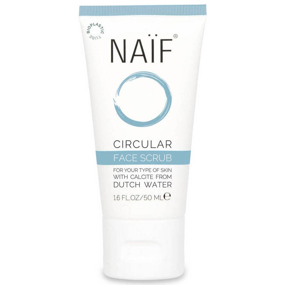 NAĂŹF Circular Gommage pour le visage 50 ml Produit(S) Nettoyant(S)