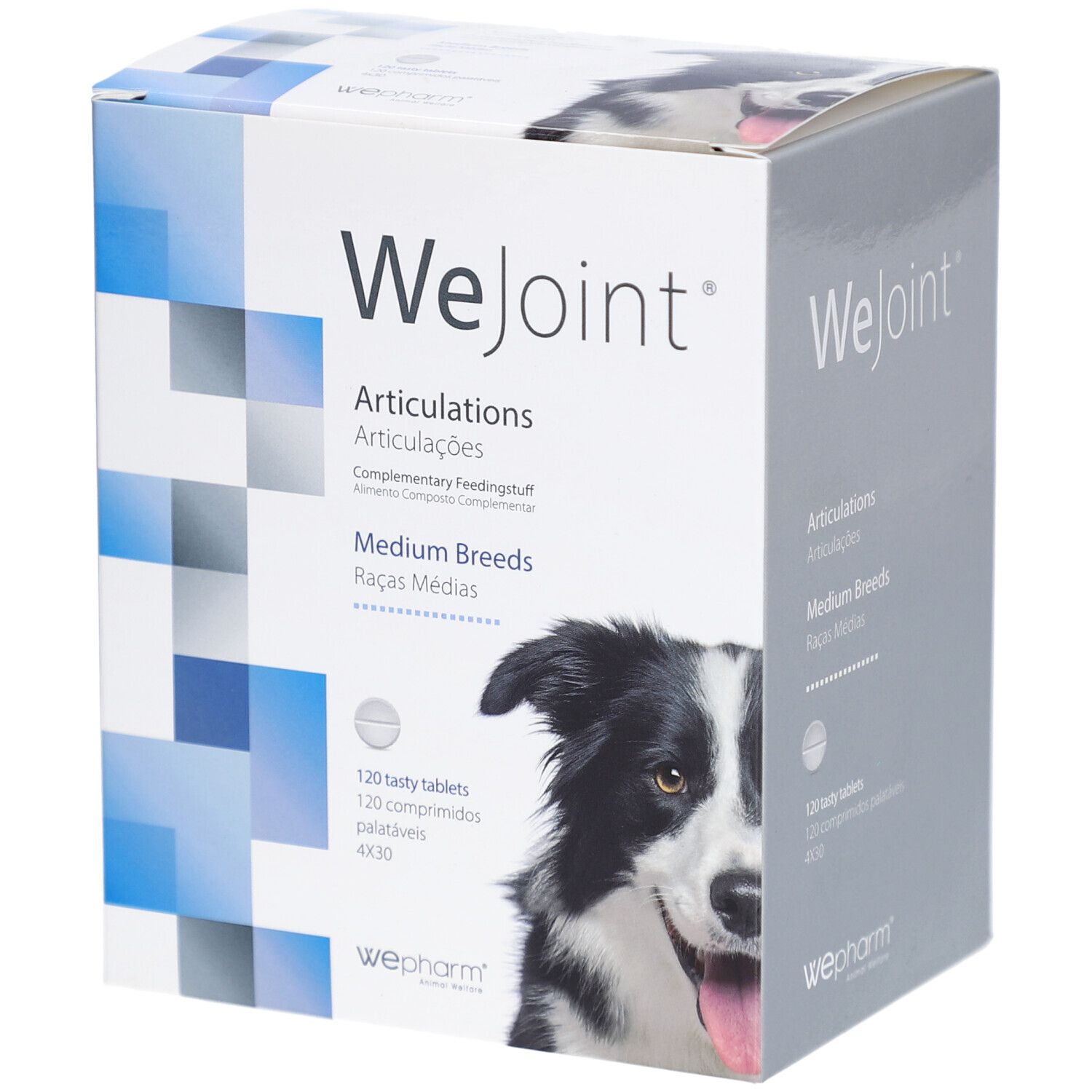 WePharm® WeJoint® Races de Chiens Moyennes 4x30 pc(s) Comprimé(S)