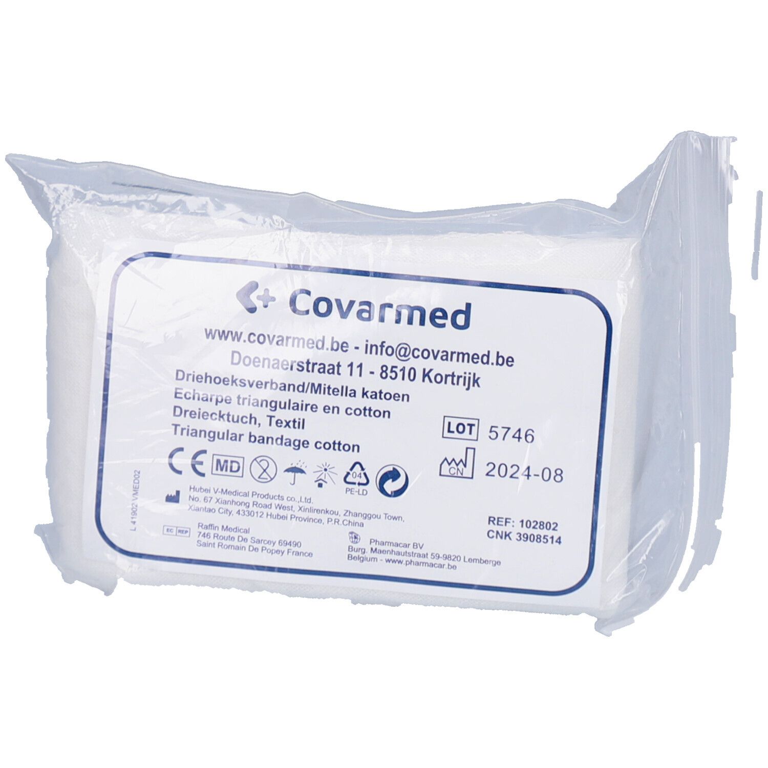 Lifeguard® Steroplast Bandage triangulaire 96 x 136 cm Bandage(S) 1 pc(s)