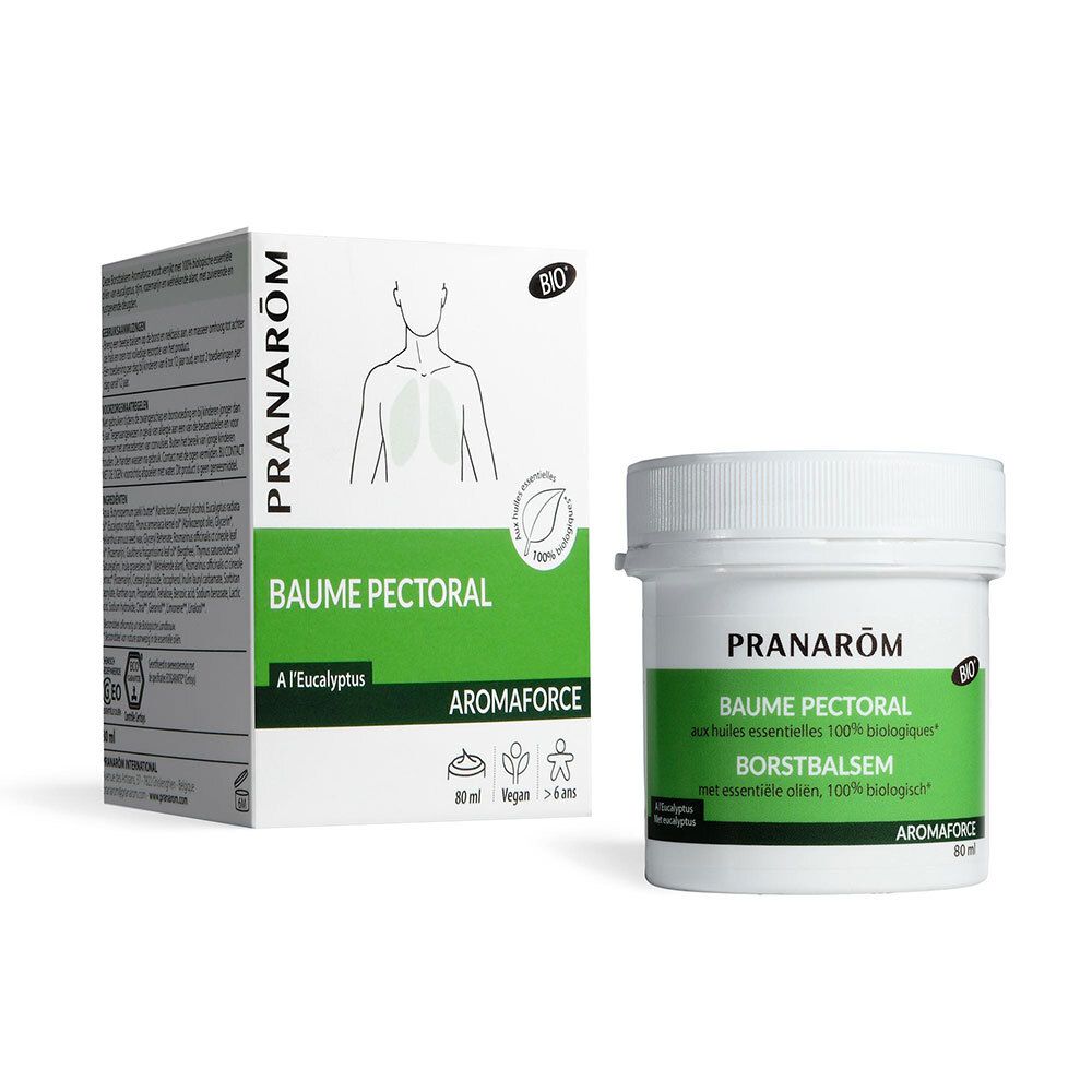 Pranarom Pranarôm Baume Pectoral 80 Ml Enfants