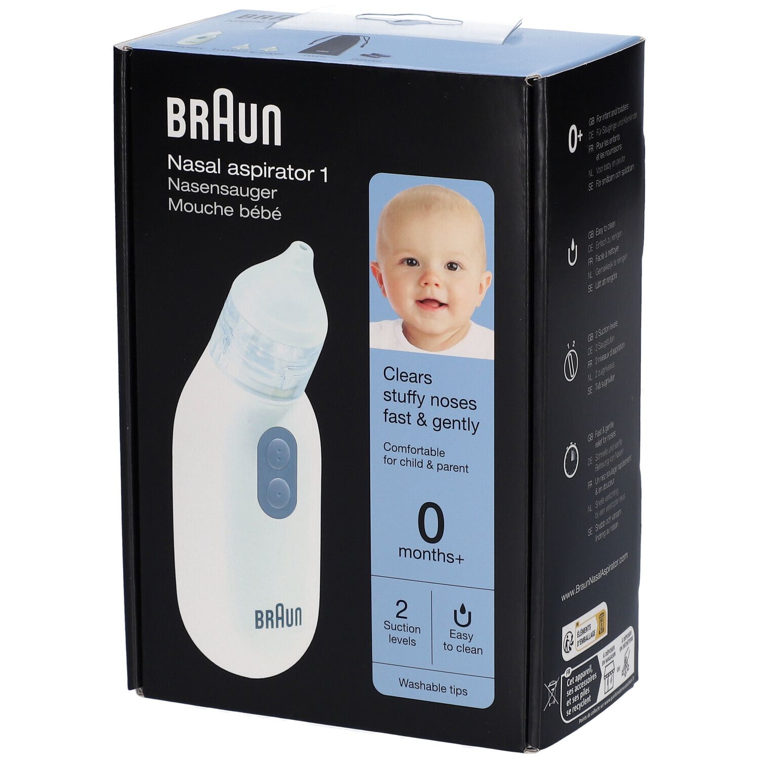 Braun Aspirateur Nasal Bna100eu Appareil 1 Pc(S) Enfants