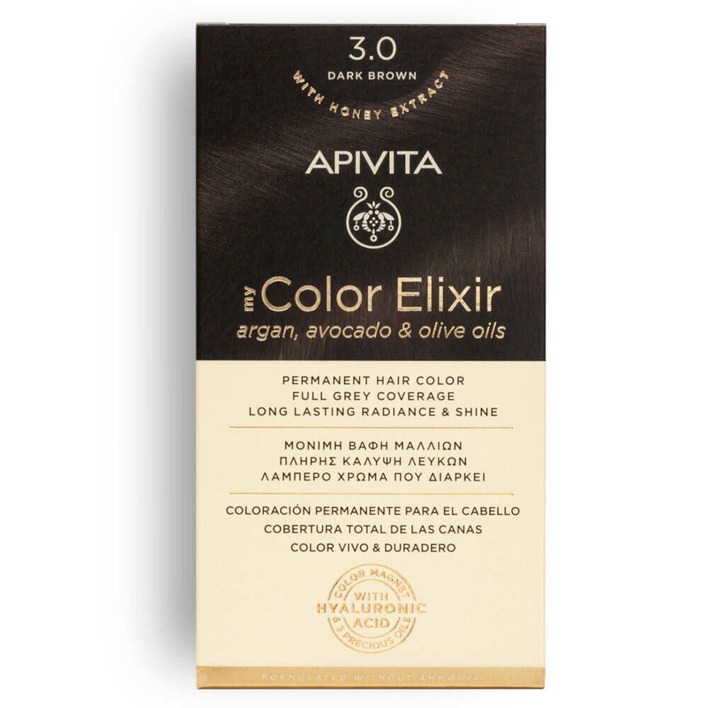 APIVITA My Color Elixir 3.0 Marron foncé Élixir 1 pc(s)