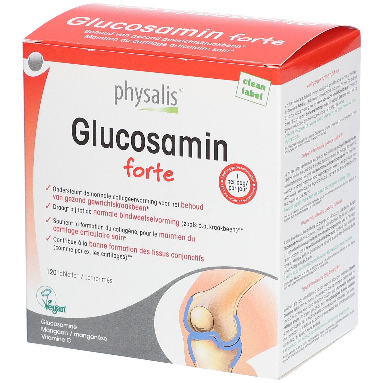 Physalis Physalis® Glucosamin Forte 1500 Mg Comprimé(S) 120 Pc(S) Enfants