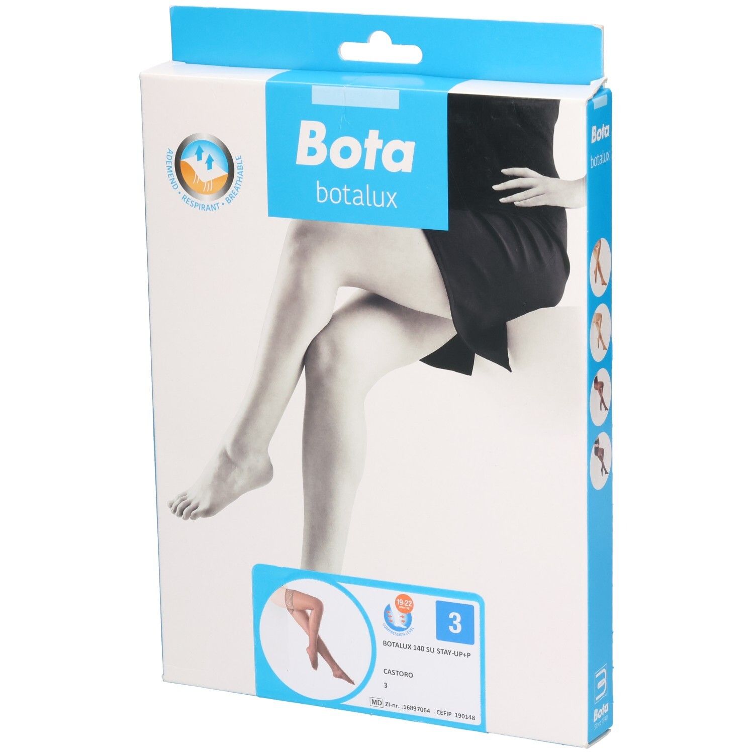 Bota Botalux 140 Stay-up Su+p Castoro Taille 3 1x2 pc(s) Chaussettes
