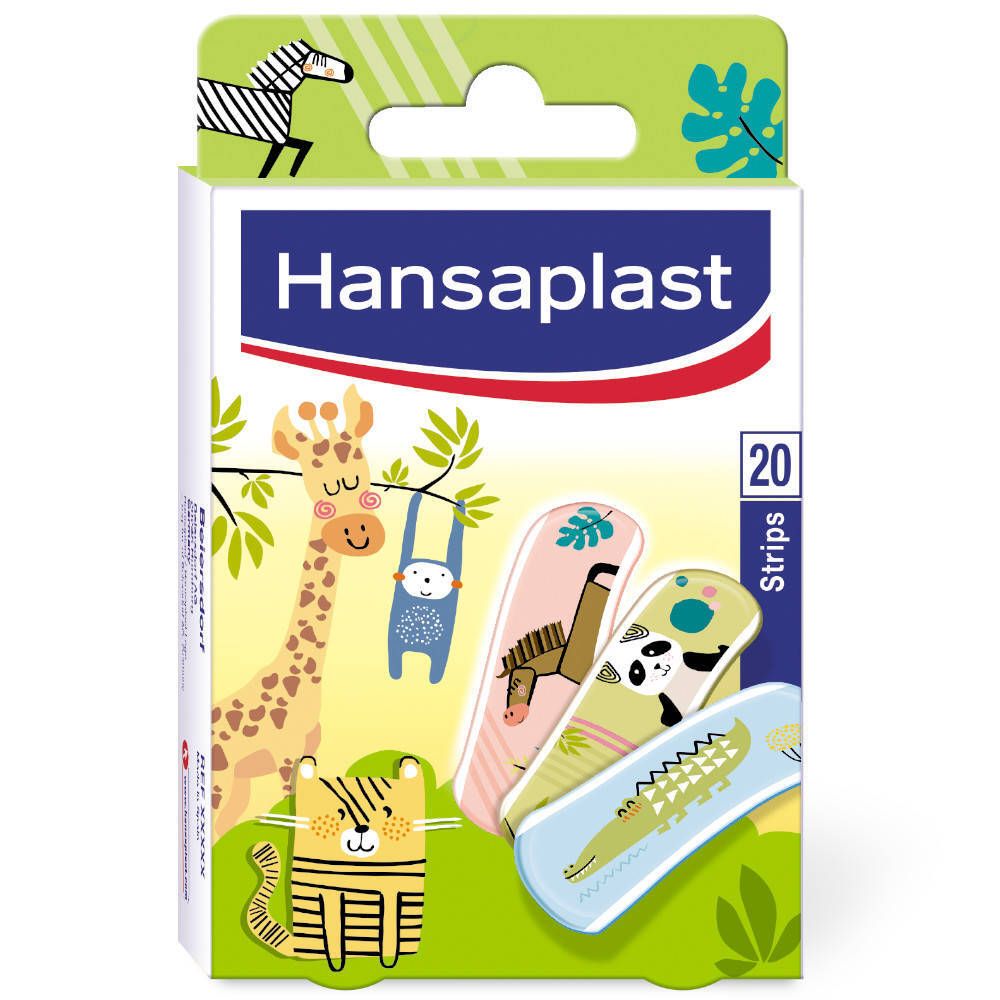 Hansaplast Kids Pansements Animaux Pansement(S) 20 pc(s)
