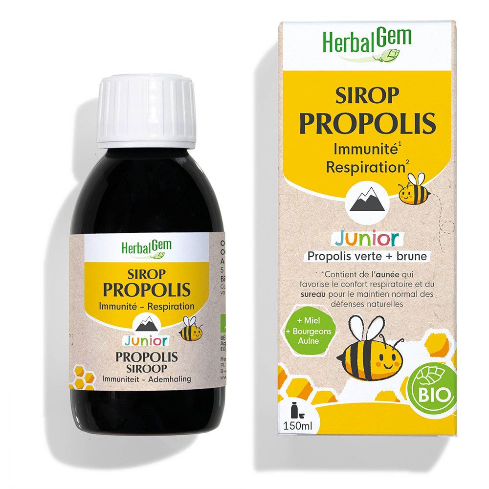 Herbalgem Propolis Sirop Junior Bio Pranarom 150Ml - Image 3