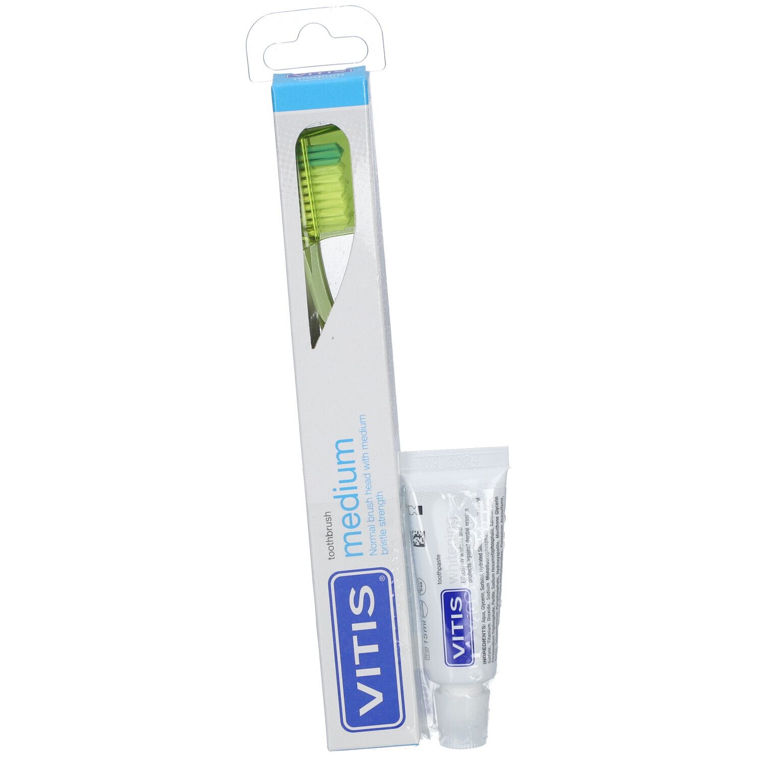Vitis Brosse À Dents Medium Brosse(S) À Dents 1 Pc(S)