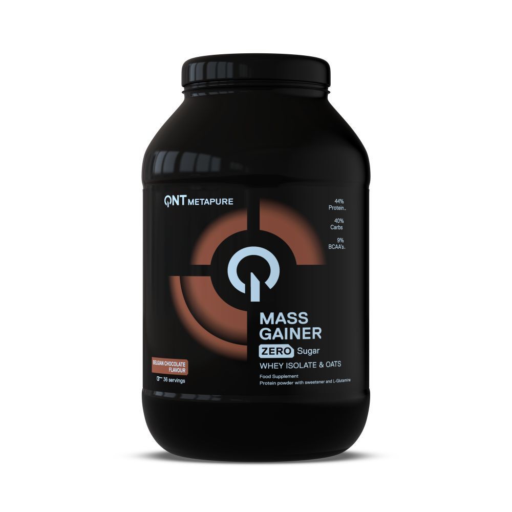 Qnt Unisex Noir Protéine Chocolat Belge Metapure Mass - Image 2
