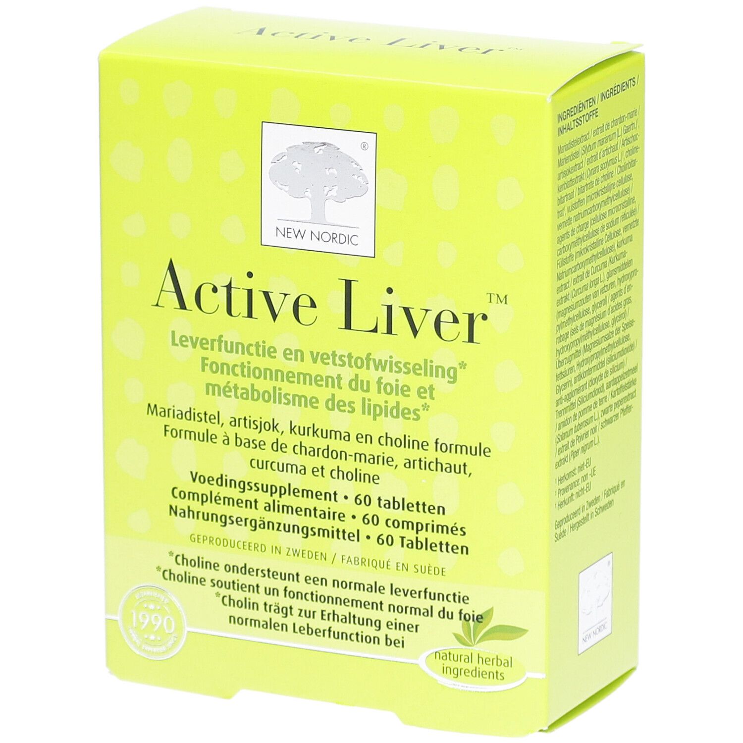 New Nordic Active Liver Duo Comprimé(S) 60 pc(s)