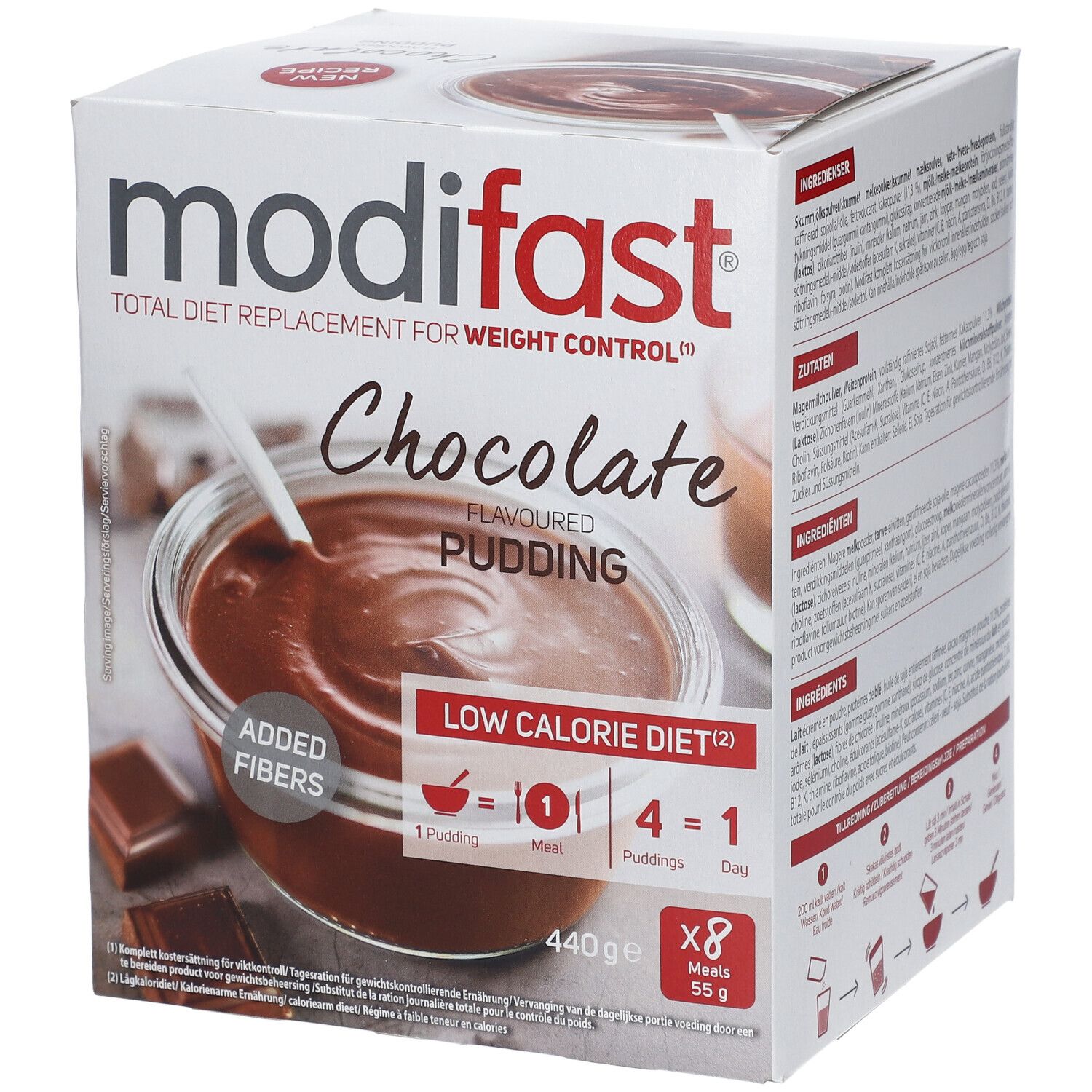 Modifast® Pudding Chocolat Sachet(S) 8 pc(s)